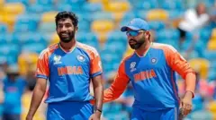 રોહિત શર્મા અને જસપ્રીત બુમરાહ
