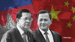 Ông Hun Sen và ông Hun Manet