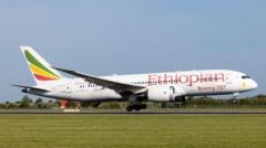 መንገዲ ኣየር ኢትዮጵያ ብሰንኪ ኲናት ማእከላይ ምብራቕ ሚልዮናት ስኢኑ