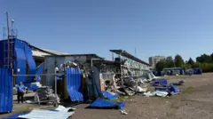 Наслідки удару в Прилуках