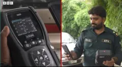 گاڑیوں کے چالان