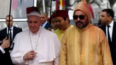 Pope Francis na Eze ndí Moroko