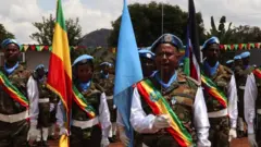 ኣባላት ዓቃቢ ሰላም ሰራዊት ኢትዮጵያ ኣብ ደቡብ ሱዳን