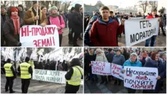 земля протести