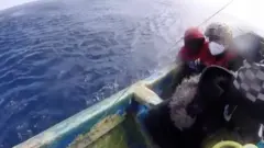 22 дня в лодке в открытом море