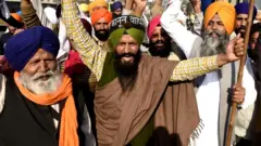 farmers protest