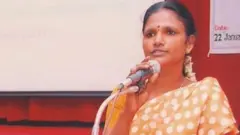 தாழையூத்து கிருஷ்ணவேணி dalit woman panchayat president