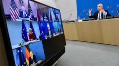 جلسه رهبران اروپایی