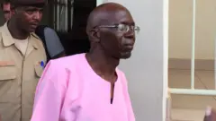 Mugesera w'imyaka 67, ni impuguke mu by'indimi akaba yari umwarimu wa Kaminuza