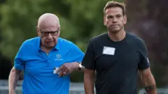 Rupert Murdoch and Lachlan Murdoch