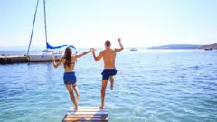 море, пара, курорт, туризм