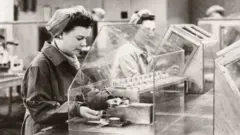 Fábrica en Inglaterra durante la II Guerra Mundial