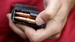 Bullets in a magazine