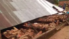 Church collapse in Taraba