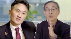 황세운 자본시장연구원 박사와 정의정 한국주식투자자 연합 대표