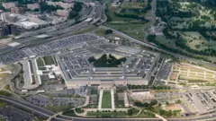 Pentagon binası (havadan)