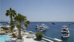 Yunanıstanın Mikonos adası