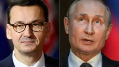 Матеуш Моравецький та Володимир Путін