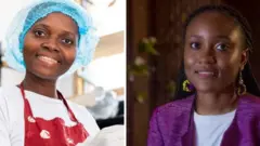 Aimée Abra Tenu Lawani et Benedicte Mundele Kuvuna