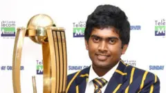 Banuka Rajpaksha- School boy Crickerter of the year 2011