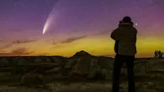 سيكون المذنب قابلاً للرصد لأيام