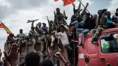 የትግራይ ኃይሎች ከሳምንት በፊት መቀለ ከተማ በገቡ ወቅት