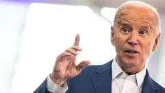 Biden en un mitin