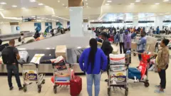 International flights resumption