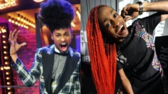 Denrele Edun also lose half of im hair
