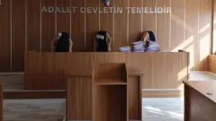 Bir mahkeme salonu 