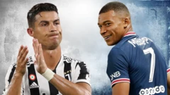 Cristiano Ronaldo and Kylian Mbappe