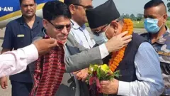 धनगढीमा प्रचण्ड