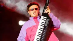 Oliver Tree en el Exit Festival 2024 en la fortaleza de Petrovaradin, el 11 de julio de 2024, en Novi Sad, Serbia.