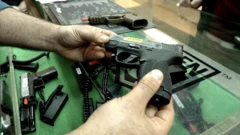 Loja de armas em Jerusalém