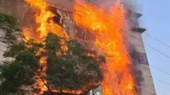 విశాఖపట్నంలో అగ్నిప్రమాదం