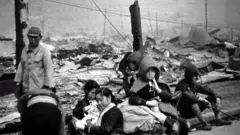 Desplazados de la ciudad de Tokio