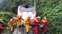 حادث قطار في تايوان