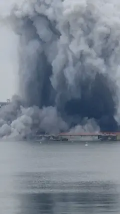 Взрыв в порту