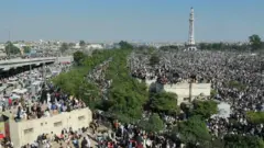 خادم حسین رضوی، مینارِ پاکستان