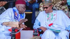 Tinubu n ba Buhari sọrọ