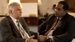 ශ්‍රී ලංකාව ; මුදල් මුද්‍රණය නොකළොත් රජයේ සේවකයන්ට වැටුප් ගෙවීමට නොහැකි බව අගමැති කියයි