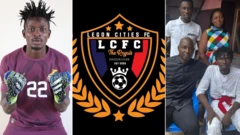 Officials of Professional footballers association vsist William Essu 