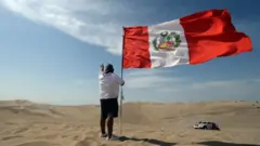 Bandera de Perú.