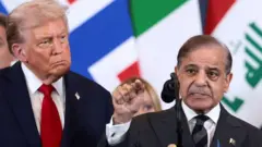 Dhukaasa dhaabuu kan ifa godhe Ministira Muummee Paakistaan Shehbaaz Shariifidha [mirgarra kan jiran] 