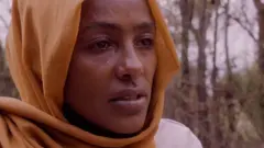 የምታለቅስ ሴት
