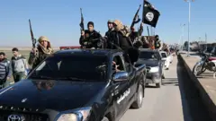 مقاتلون من تنظيم الدولة. صورة أرشيفية