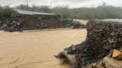 ભુજ પાસે પુલ ધોવાયો