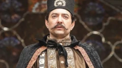 بهرام رادان در نفش ناصرالدین شاه در سریال جیران