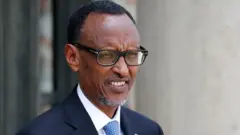 Le président rwandais Paul Kagame