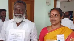 சேலத்தில் வென்ற தம்பதி